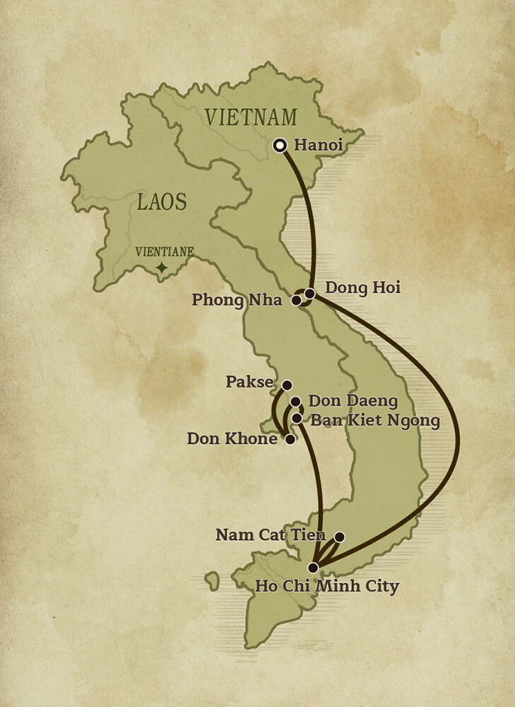Adventure in Vietnam & Laos
