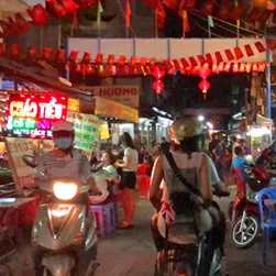 Exploring Saigon’s Hidden Eateries and Cafes by Vespa